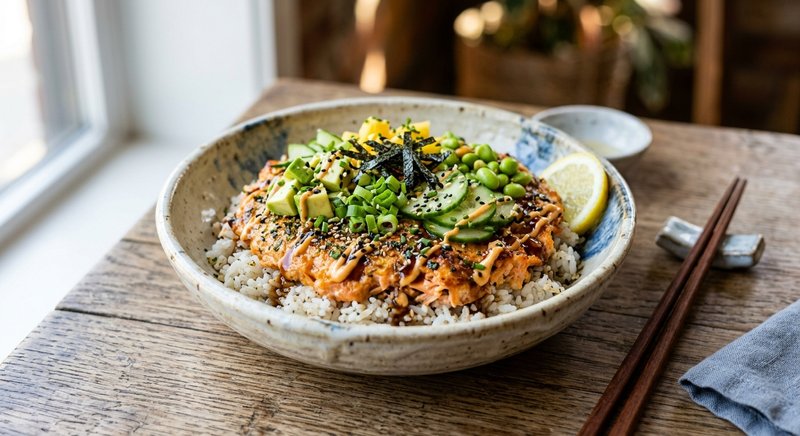 Gluten-Free Sushi Bake Bowl — lunch recipe, serves 4