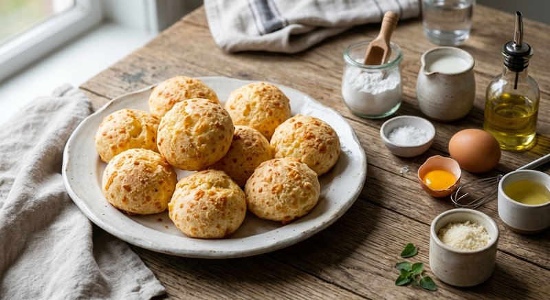 Gluten-Free Pao de Queijo — party and appetizers recipe, serves 8
