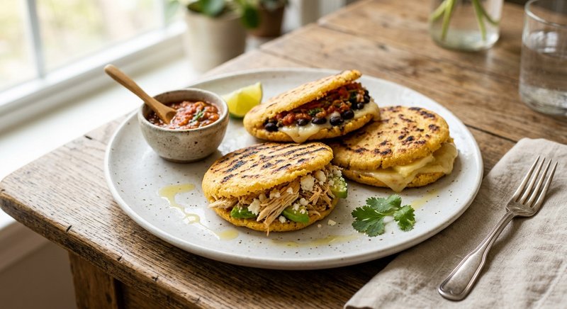 Gluten-Free Colombian Arepas — party and appetizers recipe, serves 8