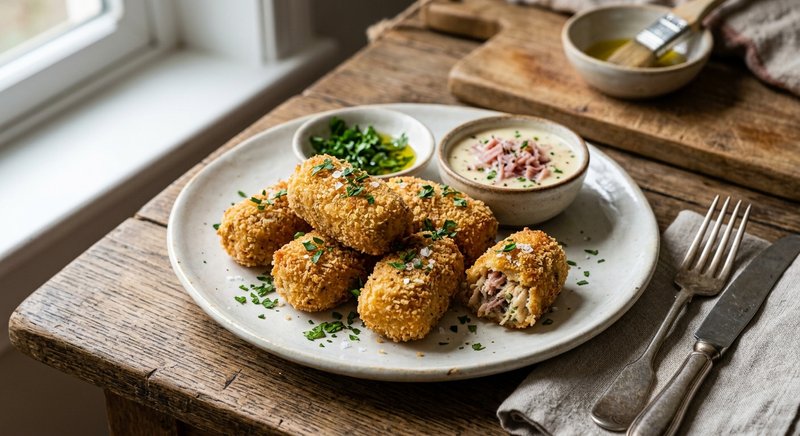 Gluten-Free Cuban Croquetas — party and appetizers recipe, serves 8