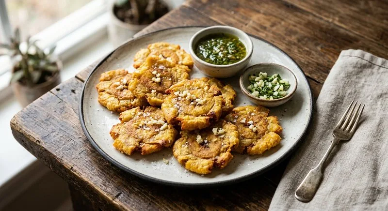 Gluten-Free Dominican Tostones