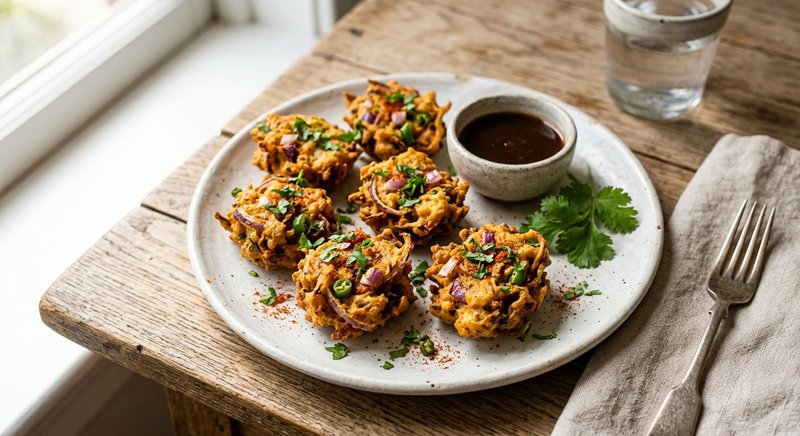 Gluten-Free Indian Pakora with Chickpea Flour — party and appetizers recipe, serves 8