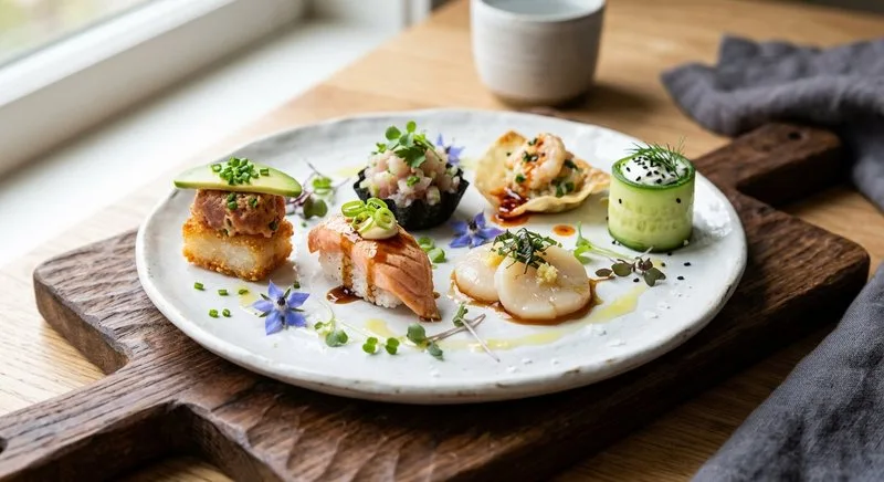 Gluten-Free Japanese Omakase Bites