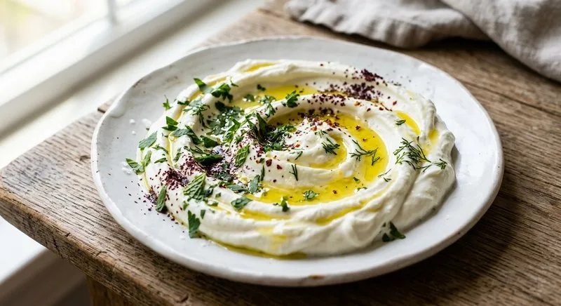 Gluten-Free Labneh with Olive Oil