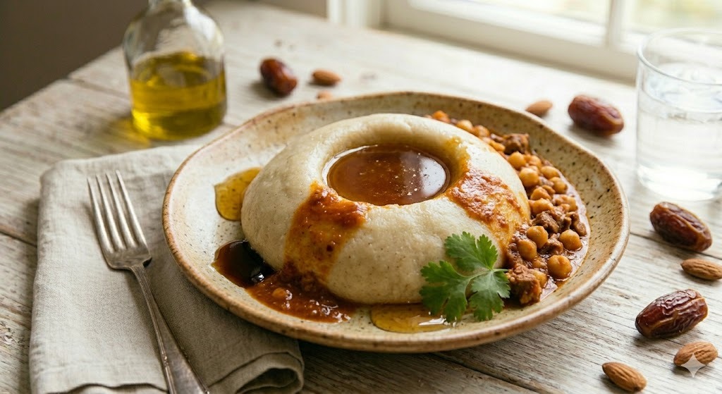 Gluten-Free Libyan Asida — party and appetizers recipe, serves 8