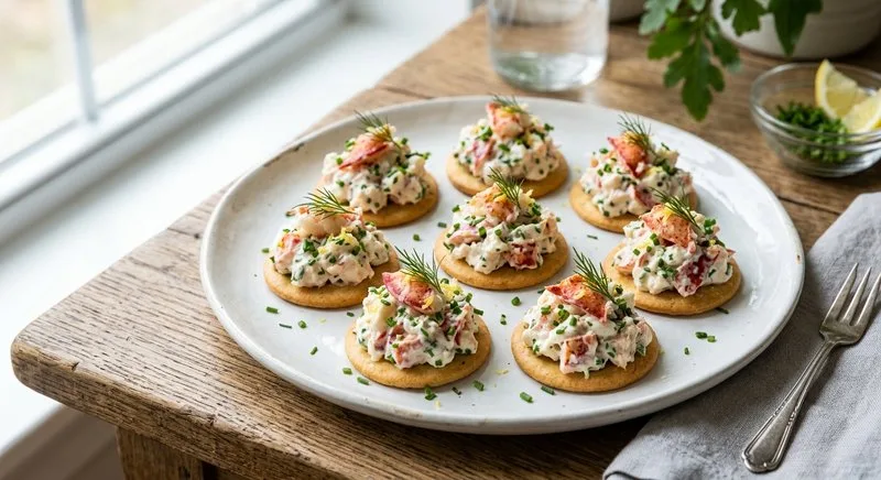 Gluten-Free Lobster Canapes