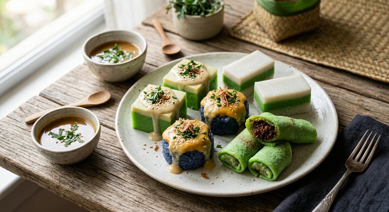 Gluten-Free Malay Kueh — party and appetizers recipe, serves 8