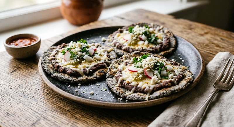 Gluten-Free Memelas — party and appetizers recipe, serves 8