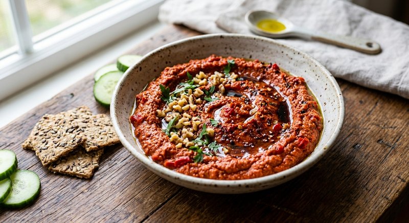 Gluten-Free Muhammara Dip — party and appetizers recipe, serves 8