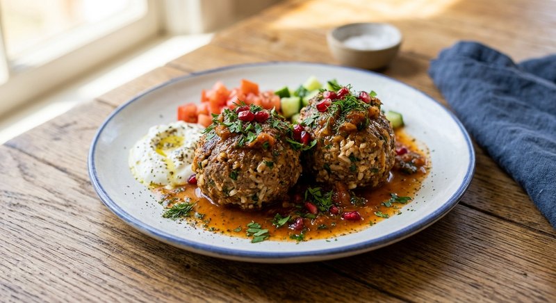 Gluten-Free Persian Koofteh — party and appetizers recipe, serves 8