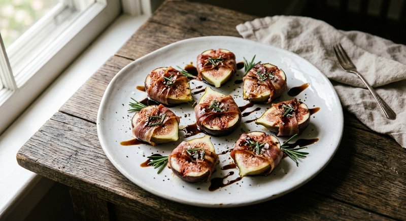 Gluten-Free Prosciutto-Wrapped Figs — party and appetizers recipe, serves 8