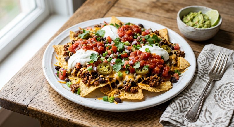 Gluten-Free Sheet Pan Nachos — party and appetizers recipe, serves 8