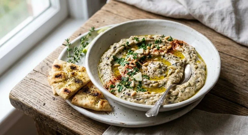 Gluten-Free Smoked Eggplant Dip