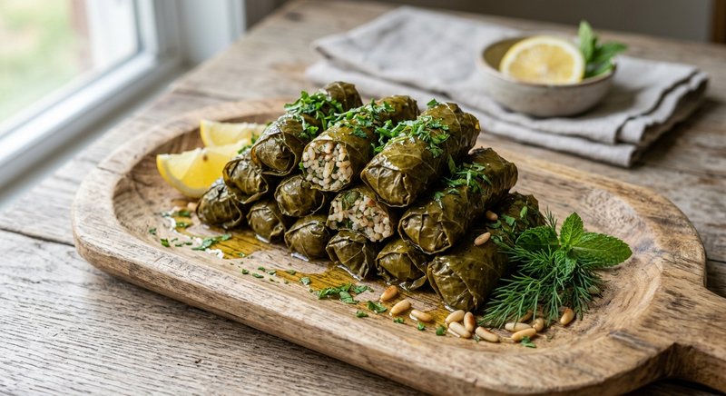 Gluten-Free Syrian Warak Enab — party and appetizers recipe, serves 8