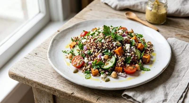 Gluten-Free Ancient Grain Salad with Quinoa