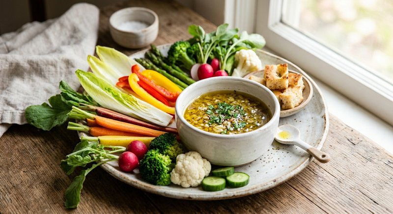 Gluten-Free Bagna Cauda — salads and sides recipe, serves 4