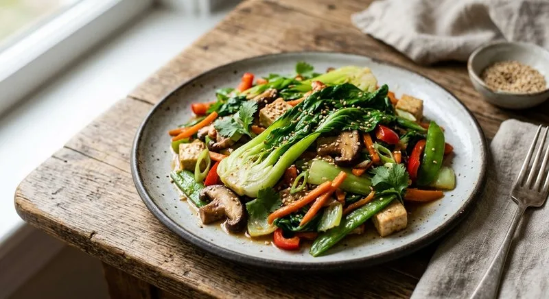 Gluten-Free Bok Choy Stir Fry