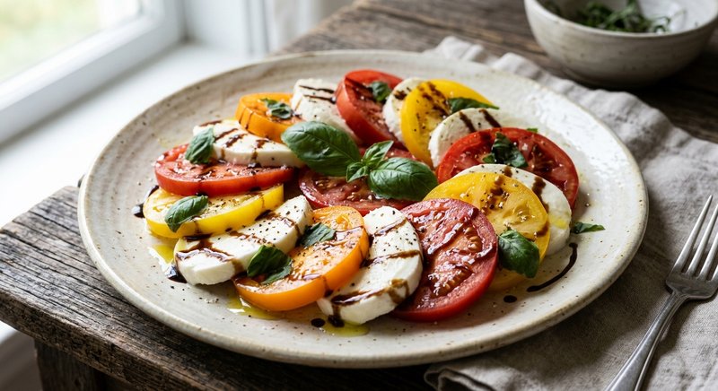 Gluten-Free Caprese Salad — salads and sides recipe, serves 4