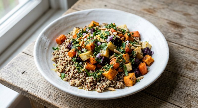 Gluten-Free Charmoula Side Dish — salads and sides recipe, serves 4