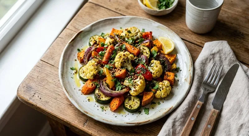 Gluten-Free Chermoula Vegetables