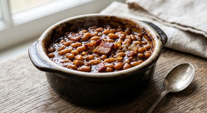 Gluten-Free Classic Baked Beans — salads and sides recipe, serves 4