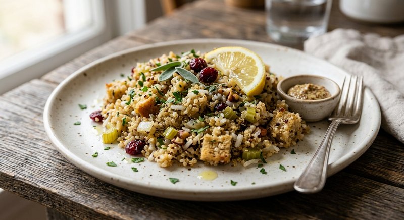 Gluten-Free Classic GF Stuffing — salads and sides recipe, serves 4