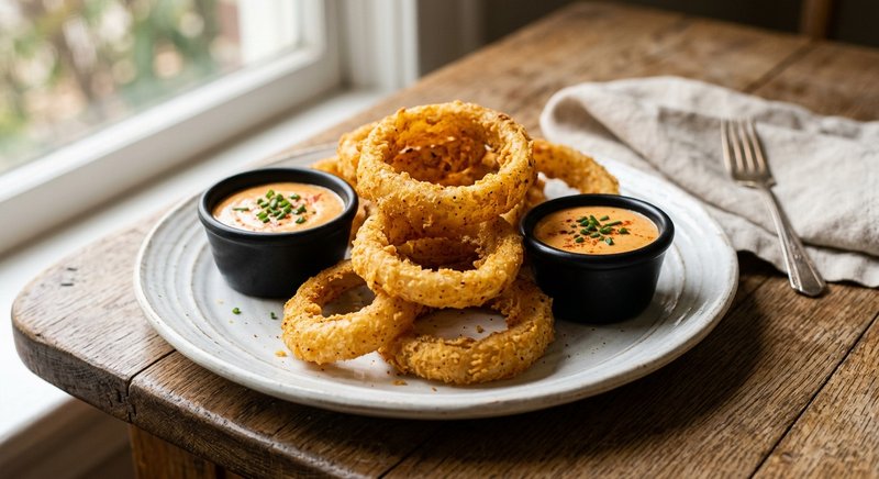 Gluten-Free Onion Rings — salads and sides recipe, serves 4