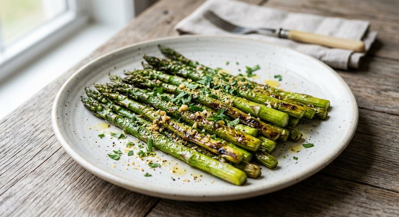 Gluten-Free Roasted Asparagus — salads and sides recipe, serves 4