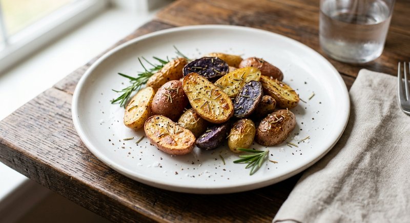 Gluten-Free Roasted Fingerling Potatoes — salads and sides recipe, serves 4