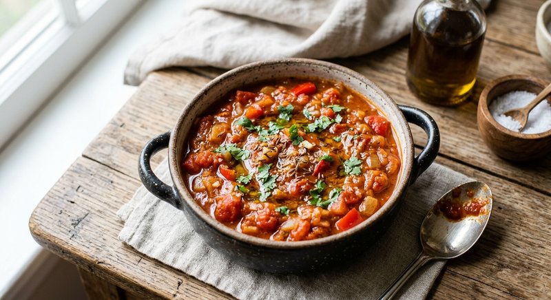Gluten-Free Shakshuka Side Sauce — salads and sides recipe, serves 4