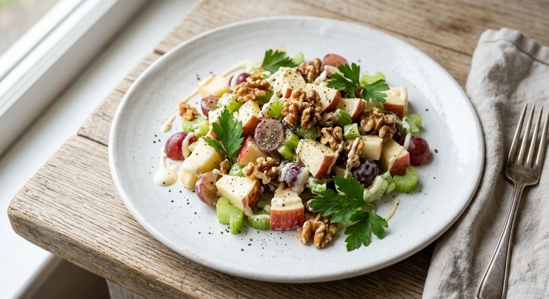 Gluten-Free Waldorf Salad — salads and sides recipe, serves 4