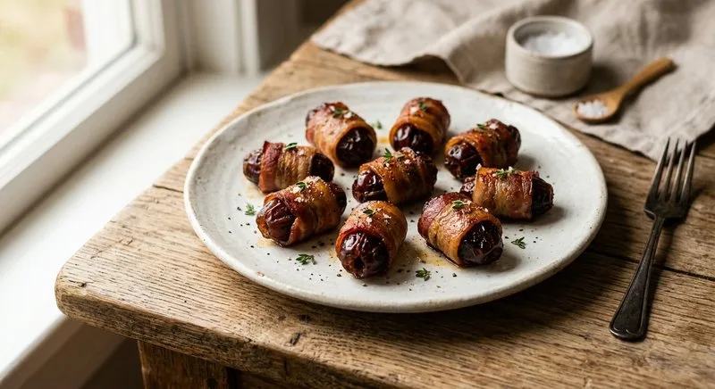 Gluten-Free Bacon Wrapped Dates