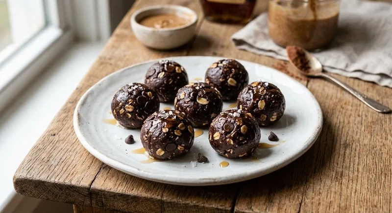 Gluten-Free Brownie Batter Energy Bites