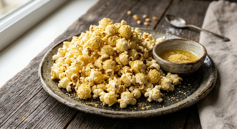 Gluten-Free Buttered Popcorn — snacks recipe, serves 4