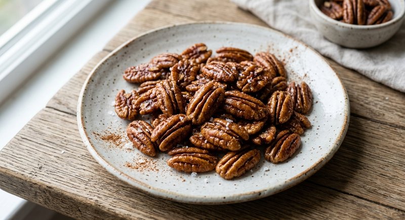 Gluten-Free Candied Pecans — snacks recipe, serves 4