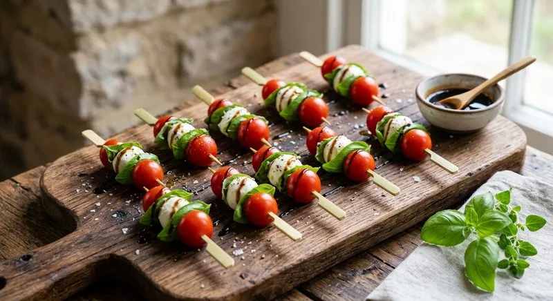 Gluten-Free Caprese Skewers