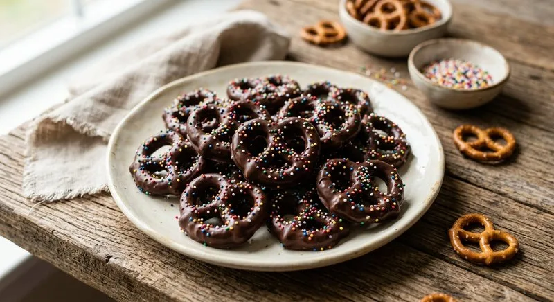 Gluten-Free Chocolate Covered Pretzels