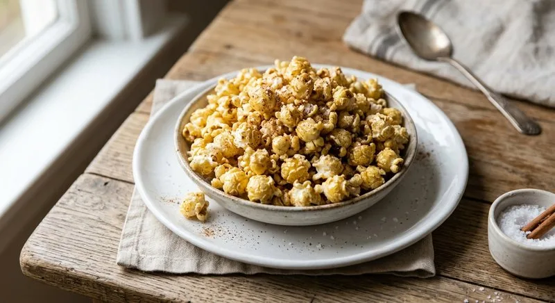 Gluten-Free Cinnamon Sugar Popcorn