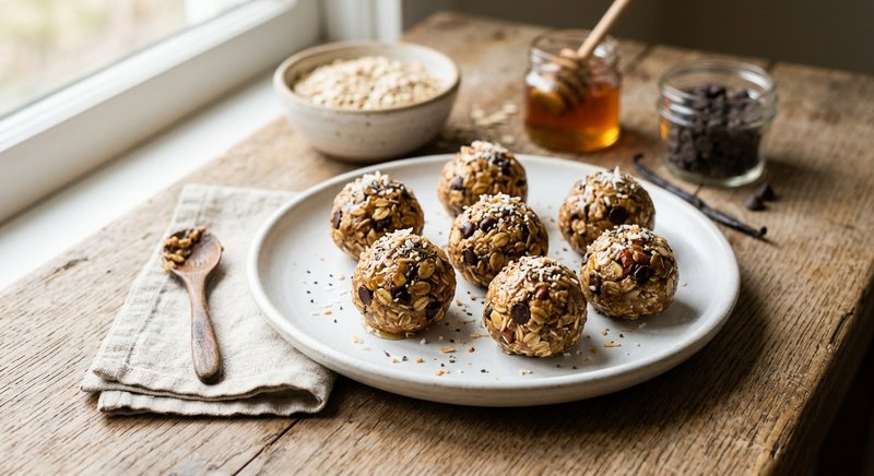 Gluten-Free Energy Balls — snacks recipe, serves 4