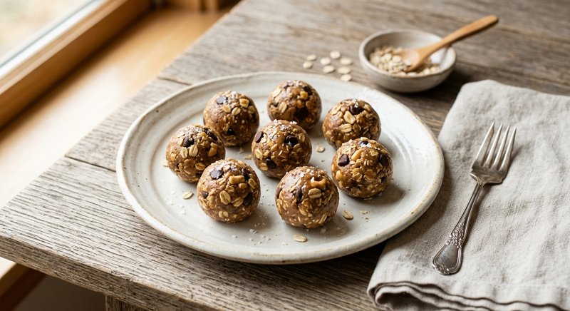 Gluten-Free Peanut Butter Energy Balls — snacks recipe, serves 4