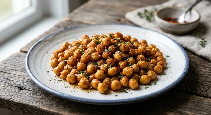 Gluten-Free Honey Roasted Chickpeas