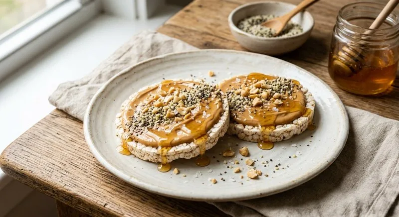 Gluten-Free Peanut Butter Rice Cake