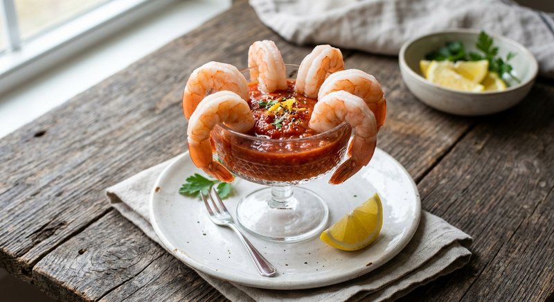 Gluten-Free Shrimp Cocktail — snacks recipe, serves 4