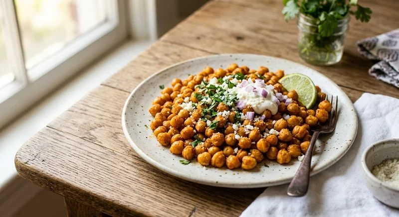 Gluten-Free Taco Seasoned Chickpeas