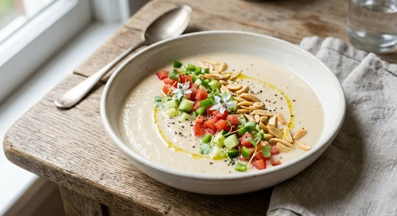 Gluten-Free Almond Gazpacho