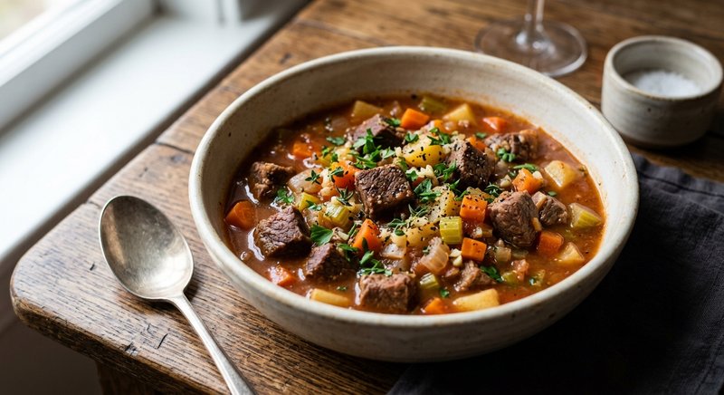 Gluten-Free Boar Stew — soups and stews recipe, serves 4