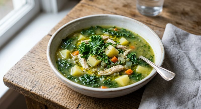 Gluten-Free Caldo Verde — soups and stews recipe, serves 4