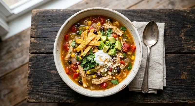 Gluten-Free Chicken Tortilla Soup