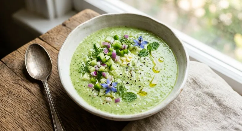 Gluten-Free Cucumber Gazpacho