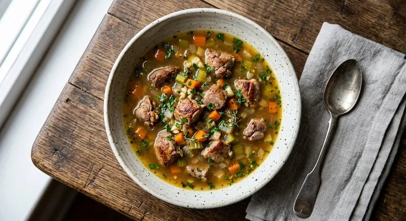 Gluten-Free Pheasant Soup